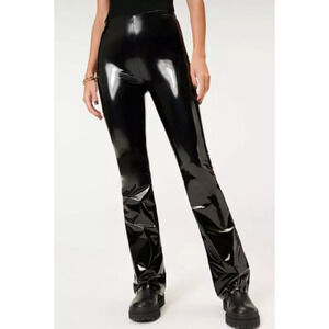 Good American Black Flare Pants